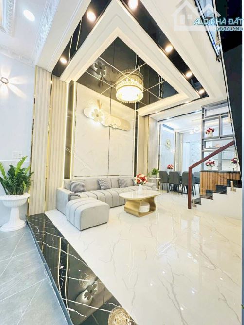 Nhà HXH Đào Tông Nguyên, Nhà Bè. DT 50m2. 4 tầng. 4m x 12.5m. Giá 6.39 tỷ. - 4