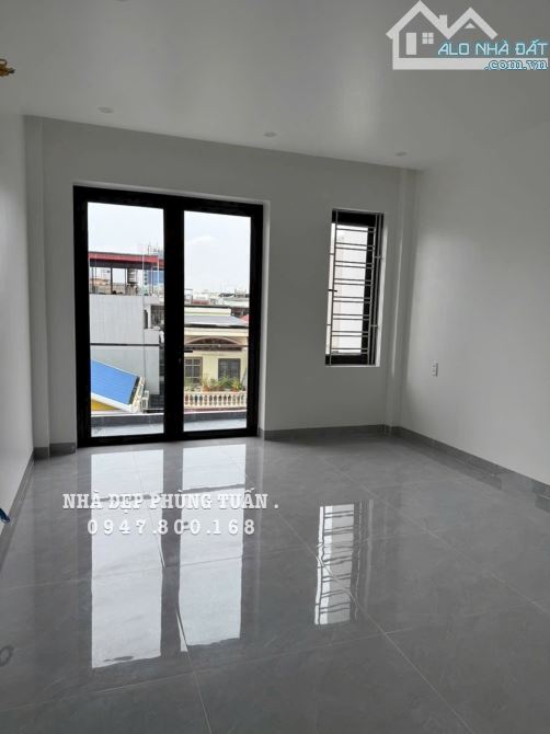 P Tuấn... Nhà xây mới mặt đường 15m khu phân lô Ngô Gia Tự, gần Lê Hồng Phong, 77m2 x 4 tầ - 4