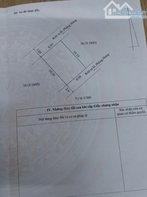 BÁN ĐẤT 70M2 KIỆT ÔTÔ PHÙNG HƯNG, 2 MẶT TIỀN TRƯỚC VÀ SAU THÔNG THOÁNG, NGAY NỘI THÀNH HUẾ - 6