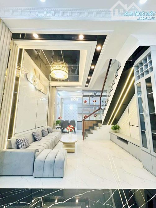 Nhà HXH Đào Tông Nguyên, Nhà Bè. DT 50m2. 4 tầng. 4m x 12.5m. Giá 6.39 tỷ. - 6