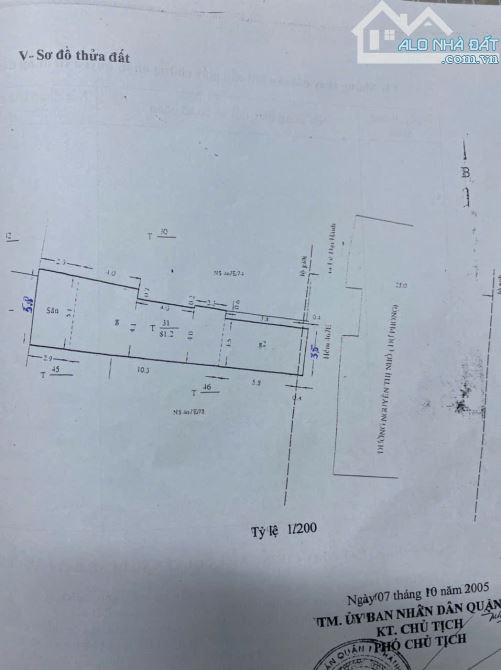 Bán nhà đường Lê Đại Hành, Khu đối diện sân vận động Phú Thọ, DT: 4,1mx20m, DTCN: 93m2 - 6