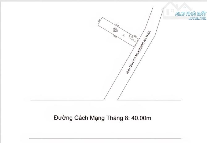 BÁN 2 NỀN ĐOẠN ĐẦU KDC AN THỚI , CÁCH ĐƯỜNG CMT8 CHỈ 20m - 6