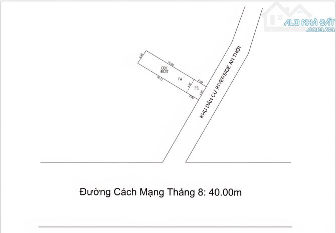 BÁN 2 NỀN ĐOẠN ĐẦU KDC AN THỚI , CÁCH ĐƯỜNG CMT8 CHỈ 20m - 7