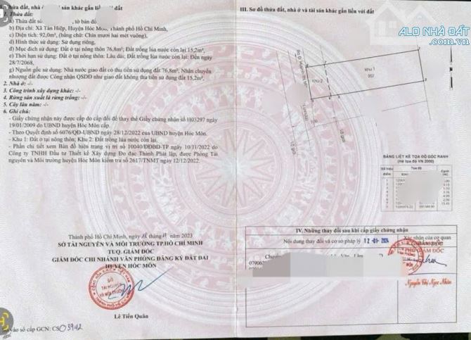 Bán nhà 92m2 Tân Hiệp 869 triệu sổ hồng riêng - 7