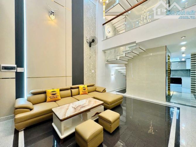 Bán nhà hẻm 5m đường Phan Huy Ích, P.12, 4 x 16, 5 tầng có thang máy giá 7.75 tỷ tl - 7