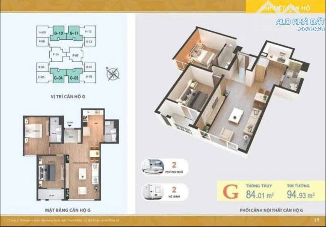 BÁN GẤP CHUNG CƯ LA CASTA VĂN PHÚ – 84M² – FULL NỘI THẤT – GIÁ CHỈ 6,5 TỶ