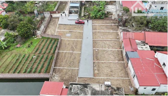 BÁN ĐẤT CÂU TRUNG; QUANG HƯNG- AN LÃO- HẢI PHÒNG.  CÁCH NGÃ TƯ QUANG THANH CHỈ 900M