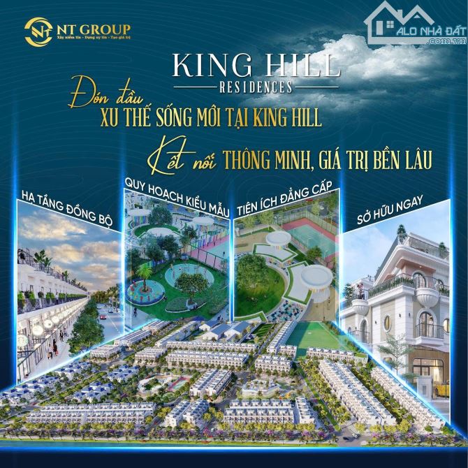 KING HILL RESIDENCES – ĐÓN SÓNG TĂNG GIÁ CÙNG ĐÔ THỊ VỆ TINH TP.HCM