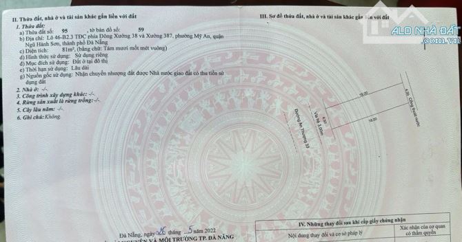 🎊🎊 BÁN ĐẤT MT AN THƯỢNG 33 VỊ TRÍ VIP NGAY KHU PHỐ TÂY- ĐỐI DIỆN LÀ KHU QUÂN ĐỘI CỰC KỲ