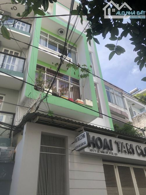 Nhà Hẻm VIP 10m 351 Lê Văn Sỹ, 94m2, 5.5x17m, 5 tầng, 22 tỷ