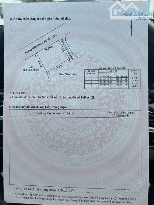 BÁN LÔ GÓC TẠI BÁT TRANG- AN LÃO ĐƯỜNG Ô TÔ GIÁ CHỈ 1.390 TRIỆU