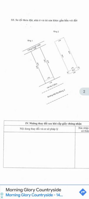Bán nhà 2 Tầng Mỹ Đa Đông 2 ( Đối Diện Chợ) - Mỹ An - Ngũ Hành Sơn - Đà Nẵng