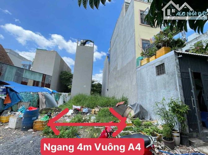 Bán đất thổ cư 4x17 cách ngã tư vườn là chỉ 100 m sát nhà truyền thống chiến khu An PhĐông