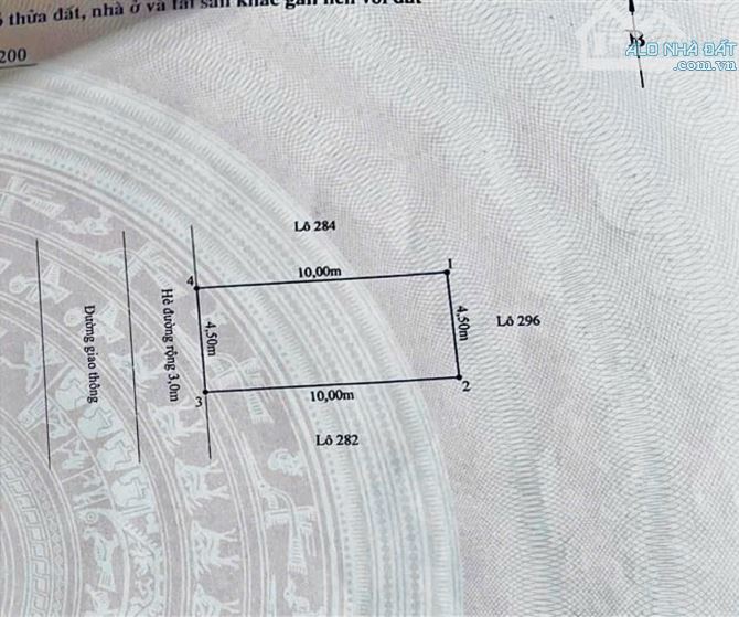 Bán đất tđc tam kì 45m2 mặt tiền 4.5m đường siêu đẹp