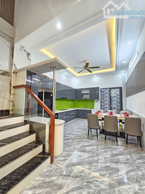 Bán nhà mới 1T2L 4x15m hoàn công, đường D3 KDC Phú Hồng Khang p. Bình Chuẩn, full nội thất - 10