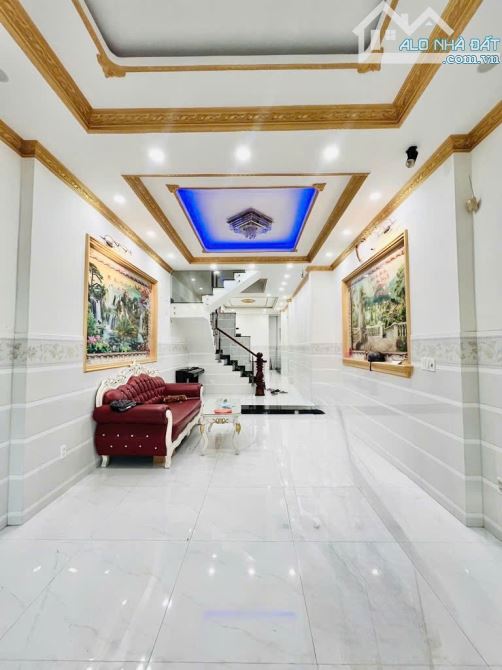 Nhà 3 tầng Nguyễn Nhữ Lãm, Phú Thọ Hòa, Tân Phú – 90m² (4.2 nở hậu 7.5 x 20), 10.5 - 1