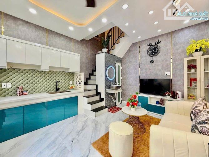 🏠 BÁN NHÀ 3 TẦNG MỚI FULL NỘI THẤT VÀO Ở NGAY HẺM PHẠM VĂN CHIÊU, P14, GIÁ 3,85 TỶ TL. - 1