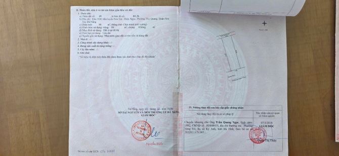 Bán cặp đất đường LÝ TỬ TẤN - Đầu tuyến Sơn Trà - 1