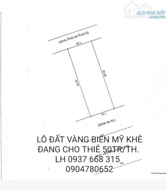 🏝 Nhà Mặt Tiền Võ Nguyên Giáp – 140m² – View Biển – Giá Đầu Tư hơn 39ty - 1