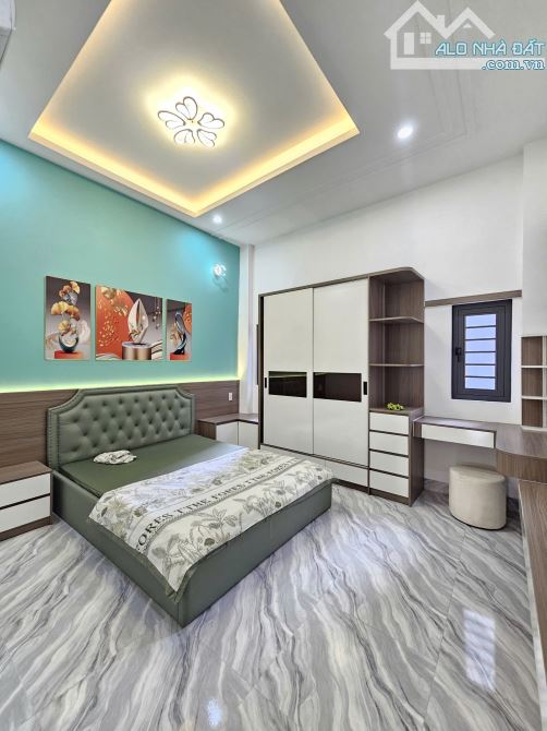Bán nhà mới 1T2L 4x15m hoàn công, đường D3 KDC Phú Hồng Khang p. Bình Chuẩn, full nội thất - 13