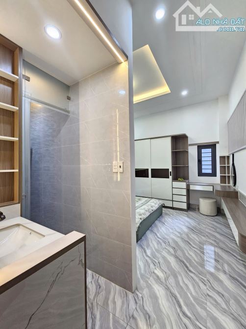 Bán nhà mới 1T2L 4x15m hoàn công, đường D3 KDC Phú Hồng Khang p. Bình Chuẩn, full nội thất - 15