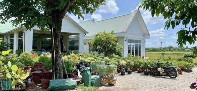 Cần bán đất + nhà vườn nghĩ dưỡng mặt tiền đường oto 6m xã Trung Lập Hạ 7000m2 - 2