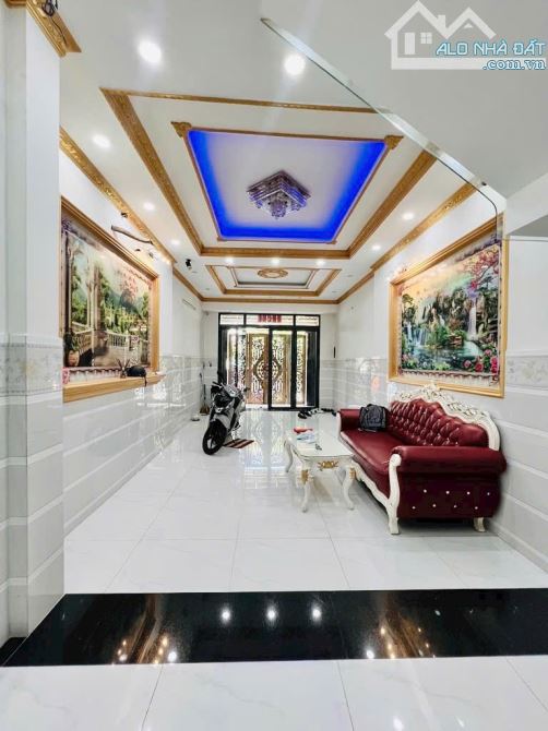 Nhà 3 tầng Nguyễn Nhữ Lãm, Phú Thọ Hòa, Tân Phú – 90m² (4.2 nở hậu 7.5 x 20), 10.5 - 2