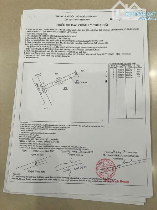 sỉ 8 lô mới về đất tân hiệp phú giáo Ngay đường DH507 257m2 giá 620tr - 2