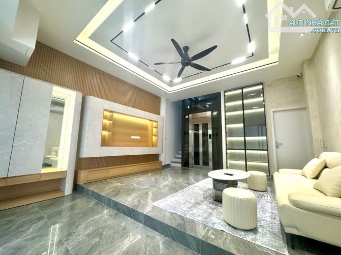 BÁN NHÀ TƯ ĐÌNH 55M2, 7 TẦNG THANG MÁY, GARAGE Ô TÔ, NGÕ THÔNG, FULL NỘI THẤT, CẠNH A38 - 2