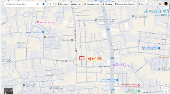 Bán nhà mới 1T2L 4x15m hoàn công, đường D3 KDC Phú Hồng Khang p. Bình Chuẩn, full nội thất - 2