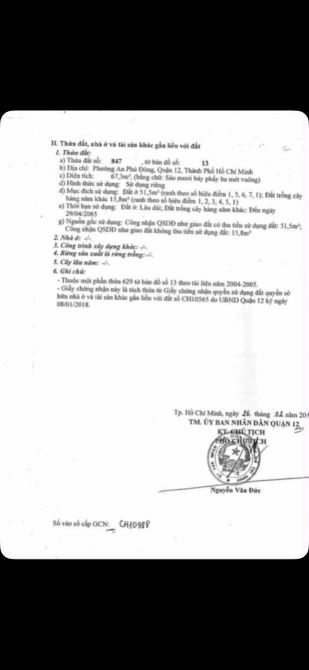 Bán đất thổ cư 4x17 cách ngã tư vườn là chỉ 100 m sát nhà truyền thống chiến khu An PhĐông - 2