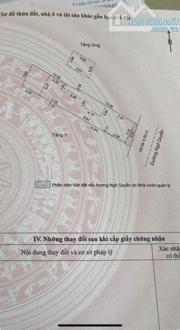lô đất 148m2 ngang 5,5m -Mặt tiền Ngô Quyền - Sơn Trà - Giá chỉ 9,4 tỷ - 2