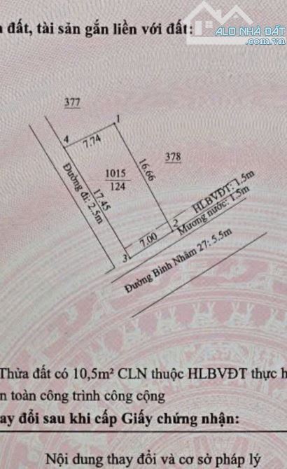 😍 [3 TỶ 1] ĐẤT 2 MẶT TIỀN – BÌNH NHÂM 27 – NGUYỄN CHÍ THANH VÀO 50M - 2