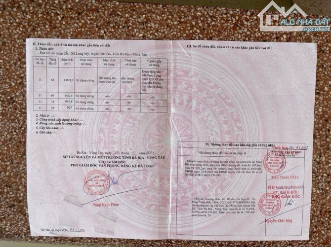 bán đất: 802m2 cách bãi tắm Phước hải chỉ 2km. - 3