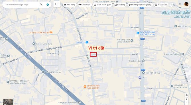 Bán đất 6x24.4m, mặt tiền An Phú 4 p An Phú kế chợ An Cơ - 3