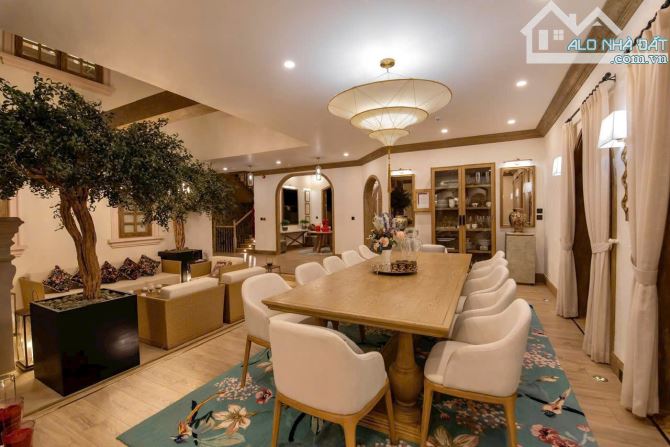 VILLA CAO CẤP THIẾT KẾ VỪA CỔ ĐIỂN + HIỆN ĐẠI, SANG TRỌNG VÀ TINH TẾ 460M2 GIÁ 69 TỶ - 3