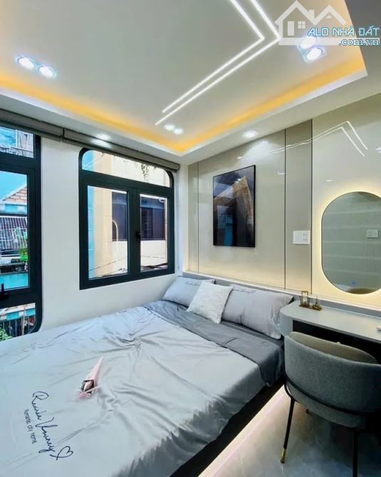 Nhà Mới Xây Nguyễn Thiện Thuật sát ngã 7, Q3: 4 Tầng, 3PN, Full Nội Thất, Chỉ 5.65 Tỷ! - 4