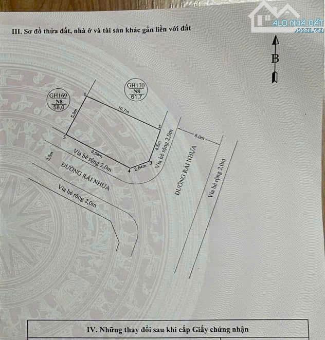 MR Đ.ANH-  BÁN ĐẤT LÔ GÓC KHU PHÂN LÔ HỒ ĐÁ– HỒNG BÀNG– HẢI PHÒNG GIÁ ĐẦU TƯ CHỈ 5XTR/M2 - 4