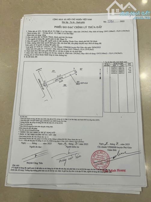 sỉ 8 lô mới về đất tân hiệp phú giáo Ngay đường DH507 257m2 giá 620tr - 5