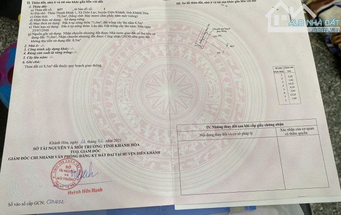 Bán đất diên lạc cách đường TL2 chỉ 100m - 5