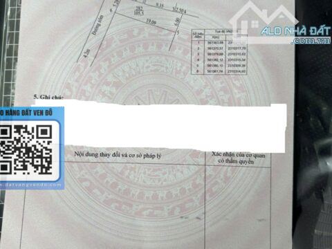 Bán đất ở Gò Cáo Thủy Xuân Tiên Chương Mỹ – hạ tầng đồng bộ LK 3 S=105.5m2 - 6