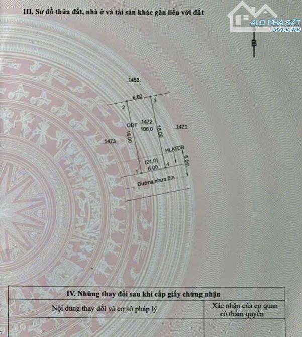 BÁN NHÀ CẤP 4, MT NHỰA, P.TÂN ĐỊNH, TP.BẾN CÁT, DT:6x18, TC100%, SHR, GIÁ 1,820 TỶ. - 6