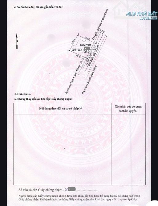đất 100,5m2 3ty190 TL (9,4x10,5) gần ngã tư Chiêu Liêu 300m, p.Tân Đông Hiệp, Tp.Dĩ An - 7