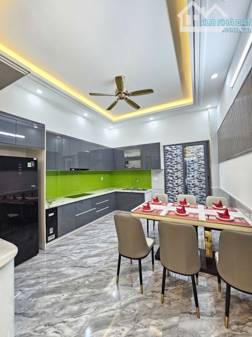Bán nhà mới 1T2L 4x15m hoàn công, đường D3 KDC Phú Hồng Khang p. Bình Chuẩn, full nội thất - 7
