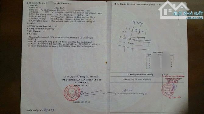 BÁN GẤP nhà cấp 4 đang cho thuê 4 triệu / tháng ở TÂN PHÚ TRUNG CỦ CHI 840 TRIỆU - 8