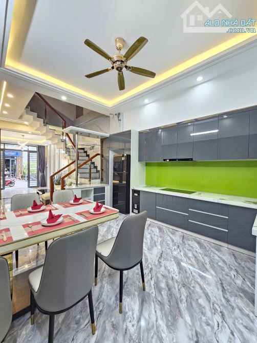 Bán nhà mới 1T2L 4x15m hoàn công, đường D3 KDC Phú Hồng Khang p. Bình Chuẩn, full nội thất - 9
