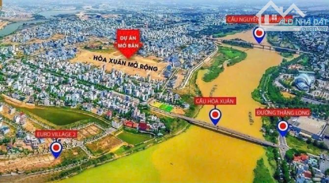 BÁN LÔ ĐẤT 100M2 GIÁ 5TY3  CỒN DẦU  - HÒA XUÂN ĐÀ NẴNG ( SẠCH ĐẸP ) SunGruop