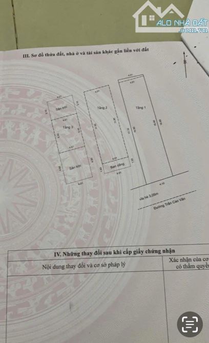 Cần Bán Nhà 3 Tầng  Mặt Tiền Trần Cao Vân,Tam Thuận,Thanh Khê