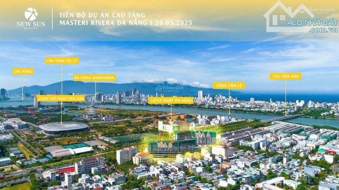 View Sông, Pháo Hoa, Nhạc Nước - Sắp ra mắt toà A Masterise Đỉnh Cao Vị Trí Và Sinh Lời