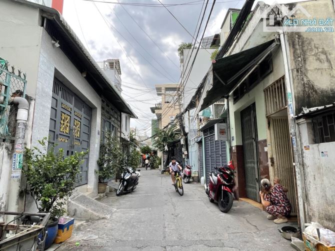 TRUNG TÂM QUẬN 7, HẺM XE HƠI, 2 MẶT TIỀN TRƯỚC VÀ SAU, 4,1x19M, BÙI VĂN BA